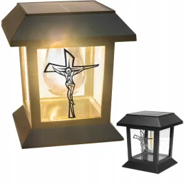 lampa-solarna-znicz-na-grob-inspirowana-klasyka-ze-zlotym-krzyzem