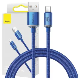 kabel-usb-do-usb-c-baseus-crystal-shine-100w-2m-niebieski