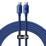 kabel-usb-c-do-usb-c-baseus-crystal-shine-100w-2m-niebieski-stan-nowy