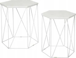 zestaw-stolikow-2szt-szesciokatne-biale-efekt-marmuru-kawowe-boczne-nocne