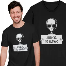koszulka-meska-z-nadrukiem-allergic-to-humans-alien-ufo-obcy-kosmita