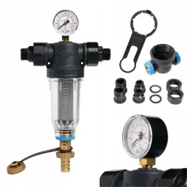 filtr-wstepny-ecosoft-samoczyszczacy-z-manometrem-przylacza-1-2-gw-3-4-gz