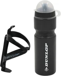 bidon-rowerowy-czarny-dunlop-750ml-z-koszykiem-i-srubami