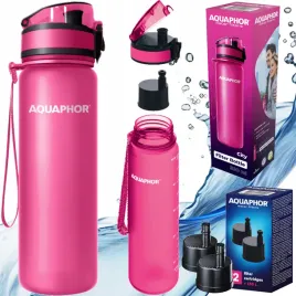 aquaphor-city-zestaw-butelka-filtrujaca-wode-rozowa-05l-3x-wklad-filtr