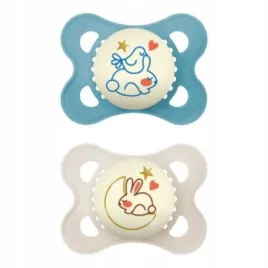 smoczek-uspokajajacy-original-night-2-6m-mam-baby-2-sztuki