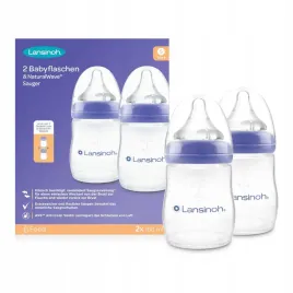 lansinoh-butelka-antykolkowa-160-ml-smoczek-1m-s-wolny-przeplyw-2-sztuki