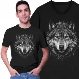 koszulka-meska-z-nadrukiem-z-wilkiem-wolf-wilk-wataha-natura-prezent