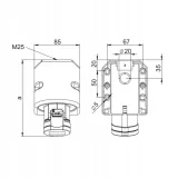 gniazdo-elektryczne-scienne-pce-czerwony-stan-nowy
