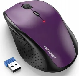 mysz-bezprzewodowa-tecknet-usb-24-ghz-rozdzielczoscia-4800-dpi-fioletowa