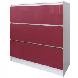 komoda-3-szuflady-mdf-zoe-biala-czerwony-polysk-77-x-80-x-40-cm-do-salonu