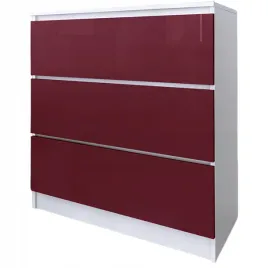 komoda-3-szuflady-mdf-zoe-biala-bordo-polysk-77-x-80-x-40-cm-do-salonu
