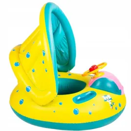 kolo-do-plywania-dla-niemowlat-dzieci-z-daszkiem-kierownica-dmuchane-mocne