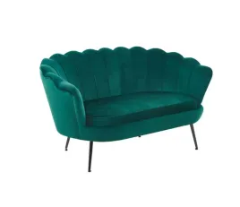 sofa-muszla-shell-w-zielonym-welurze-na-czarnych-nozkach