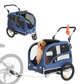 przyczepka-rowerowa-dla-psa-do-przewozu-transporter-do-45-kg-niebieska