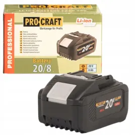 procraft-20v-akumulator-8ah-li-ion-wydajny-dluga-praca
