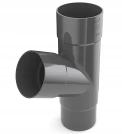 bryza-trojnik-rury-spustowej-90-mm-rynna-grafit