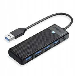 orico-hub-usb-a-4xusb-3-0-5gbps-czarny-blyszczacy