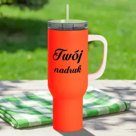 matowy-kubek-podrozny-1200-ml-neonowy-pomaranczowy-z-twoim-nadrukiem