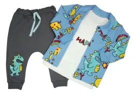 komplet-niemowlecy-dres-3-czesci-bluza-bluzeczka-i-spodnie-animal-r-86