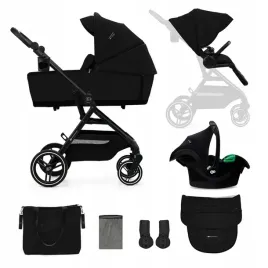 kinderkraft-wozek-wielofunkcyjny-yoxi-3w1-czarny