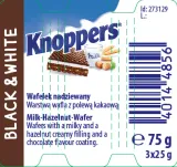 knoppers-blackandwhite-75-g-waga-250-g-stan-nowy