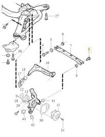 volvo-xc90-i-oryginalna-sruba-wahacza-tyl-982845oe