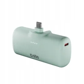 powerbank-sbs-ecopower-5000-mah-10w-z-wbudowanym-portem-usb-c-zielony