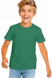 koszulka-dziecieca-t-shirt-dla-chlopca-dziewczynki-zielona-110-116