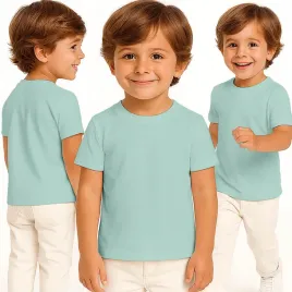 koszulka-dziecieca-t-shirt-dla-dziecka-bawelniana-mietowa-110-116
