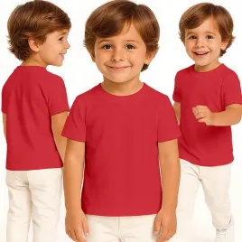 koszulka-dziecieca-t-shirt-dla-dziecka-bawelniana-czerwona-104