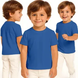 koszulka-dziecieca-t-shirt-dla-dziecka-bawelniana-niebieska-134-140