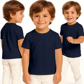 koszulka-dziecieca-t-shirt-dla-dziecka-bawelniana-granatowa-134-140
