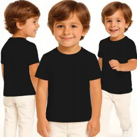 koszulka-dziecieca-t-shirt-dla-dziecka-bawelniana-czarna-122-128