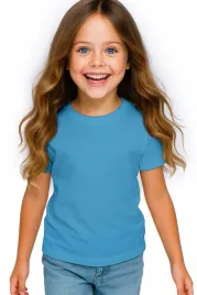 koszulka-dziecieca-t-shirt-dla-chlopca-dziewczynki-jasno-niebieska-110-116