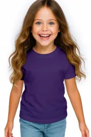 koszulka-dziecieca-t-shirt-dla-chlopca-dziewczynki-purpurowa-122-128
