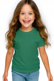 koszulka-dziecieca-t-shirt-dla-chlopca-dziewczynki-zielona-134-140