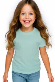 koszulka-dziecieca-t-shirt-dla-chlopca-dziewczynki-mietowa-158-164