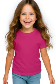 koszulka-dziecieca-t-shirt-dla-chlopca-dziewczynki-rozowa-122-128