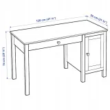 ikea-hemnes-biurko-biala-bejca-120x55-cm-stan-nowy