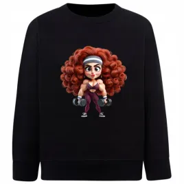 bluza-bez-kaptur-prezent-laleczka-fitness-bawelna-nadruk-134-140-w362