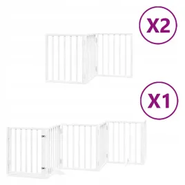 skladana-bramka-dla-psa-z-drzwiami-12-paneli-biala-600-cm