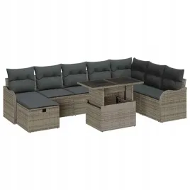 zestaw-sof-na-ogrod-z-poduszka-9-pcs-szary-polirattan