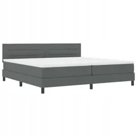 lozko-sprezynowe-z-materacem-ciemno-szary-200-x-200-cm-tkanina