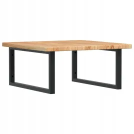 polka-scienna-pod-umywalke-stal-i-lite-drewno-debowe