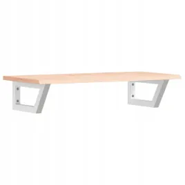 polka-scienna-pod-umywalke-stal-i-lite-drewno-debowe