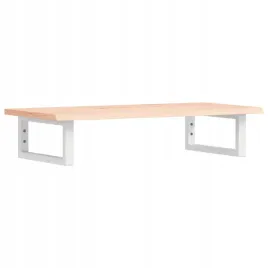 polka-scienna-pod-umywalke-stal-i-lite-drewno-debowe