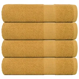 reczniki-do-rak-4-szt-zloty-50x100-cm-360-gsm-100percent-bawelna