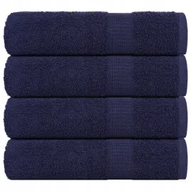 reczniki-do-rak-4-szt-granatowy-50x100-cm-360-gsm-100percent-bawelna