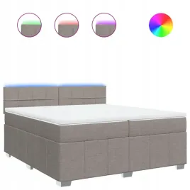 lozko-kontynentalne-z-materacem-taupe-tkanina-200x200-cm