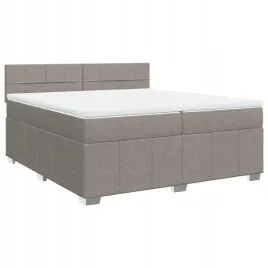 lozko-kontynentalne-z-materacem-taupe-tkanina-200x200-cm